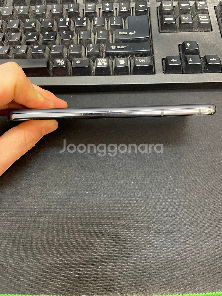 갤럭시S21 그레이 256GB 무잔상 상태좋은 중고팝니--5