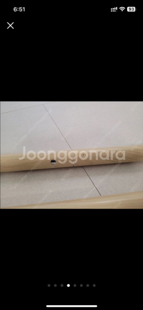 [1회 사용] 아릭시 타프폴대 2.4m 2조--3