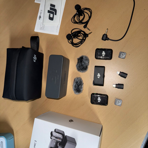 Dji MIC 2 무선 마이크 + 라발리에 2개