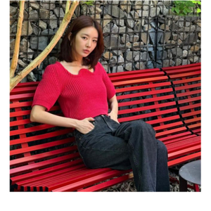 렉토 SIGNATURE SCOOP NECK CHUNKY