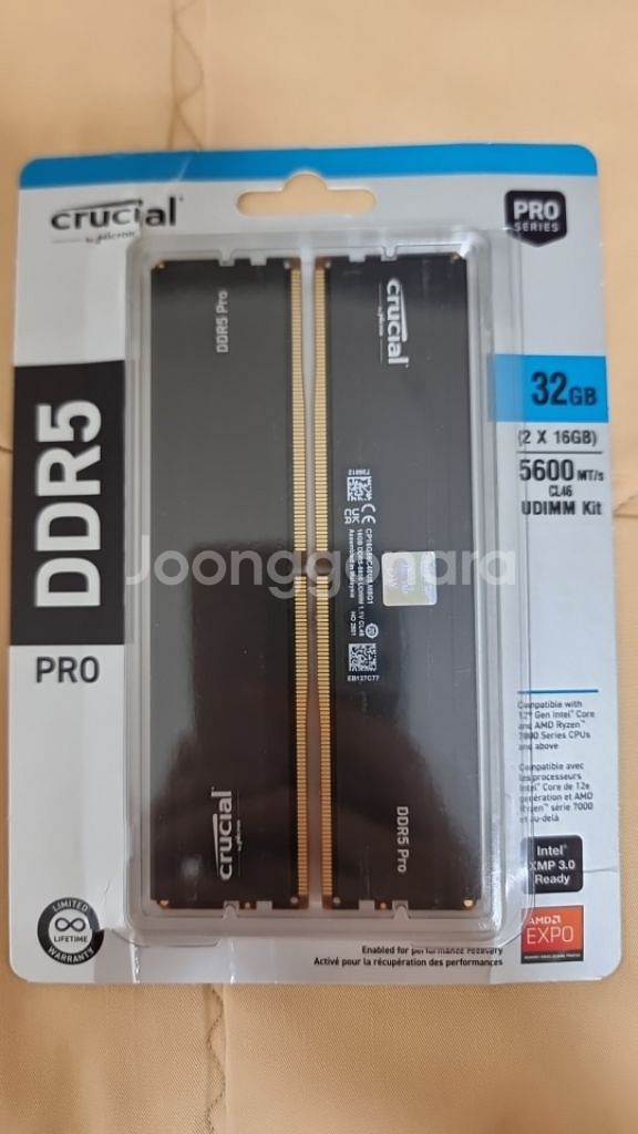 마이크론 Crucial DDR5-5600CL46 PRO--0