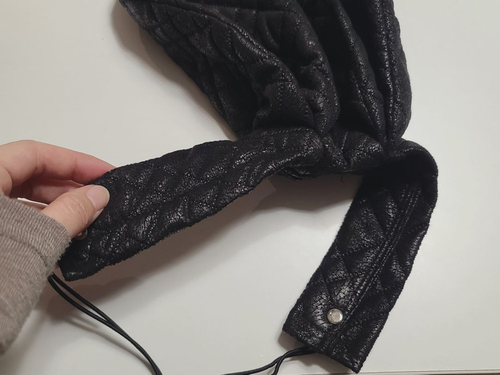 블랙 토끼 머리띠 헤어밴드/ 할로윈 파티촬영소품 코스튬 이미지