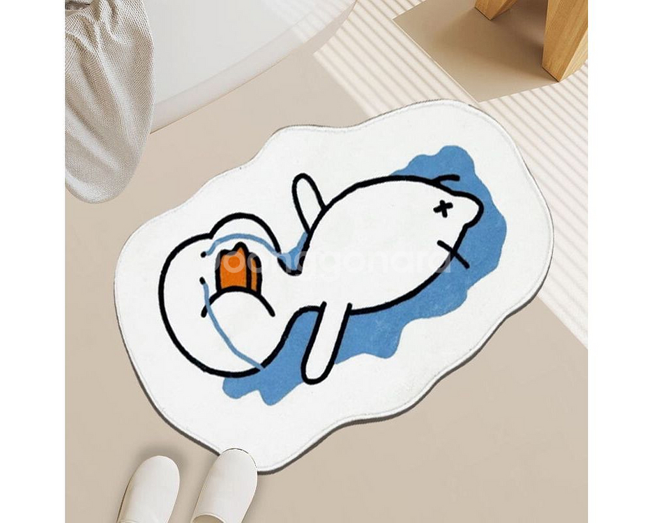 우는 꽥꽥이 러그--0