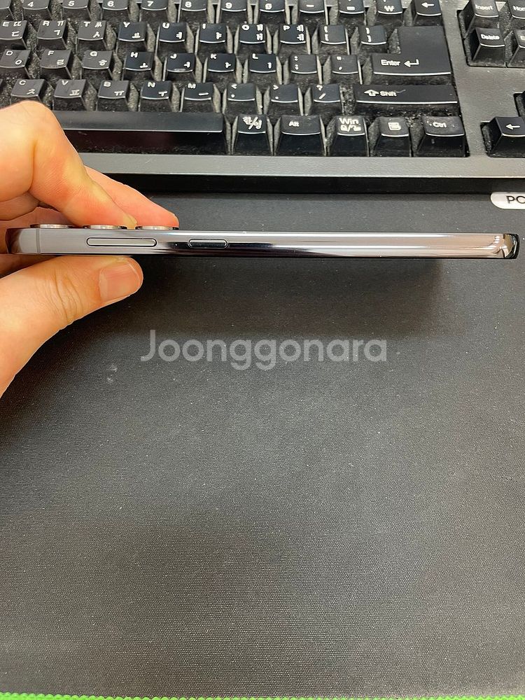 갤럭시S23플러스 블랙 256GB 무잔상 상태좋은 중고--3