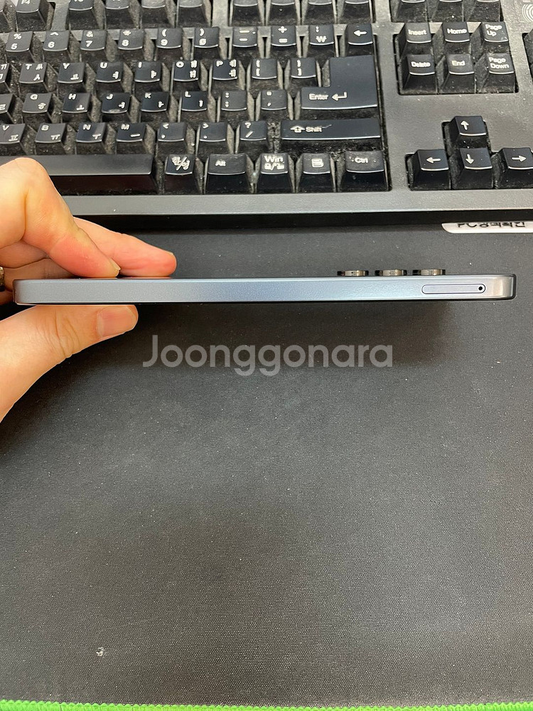 갤럭시A16 블랙 128GB 무잔상 상태좋은 중고팝니다--5
