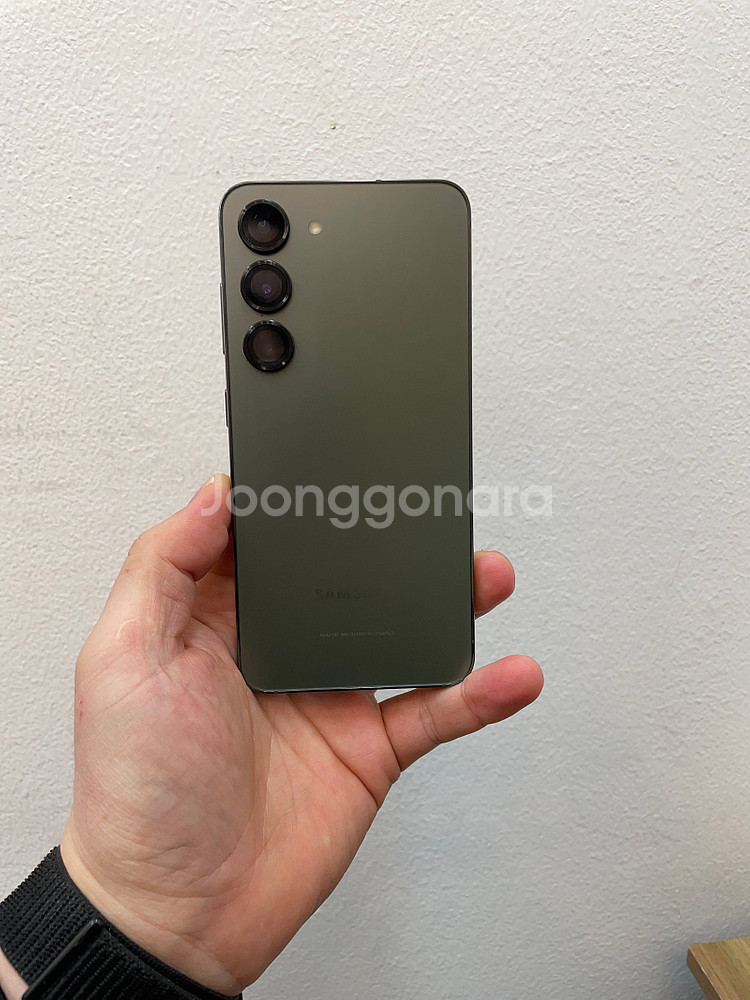갤럭시S23 그린 256GB 무잔상 상태좋은 중고팝니다--0