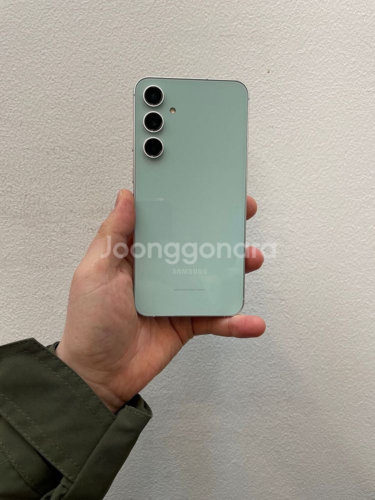 갤럭시S23FE 민트 256GB 무잔상 상태좋은 중고팝--0
