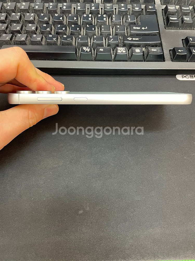 갤럭시S23FE 민트 256GB 무잔상 상태좋은 중고팝--3