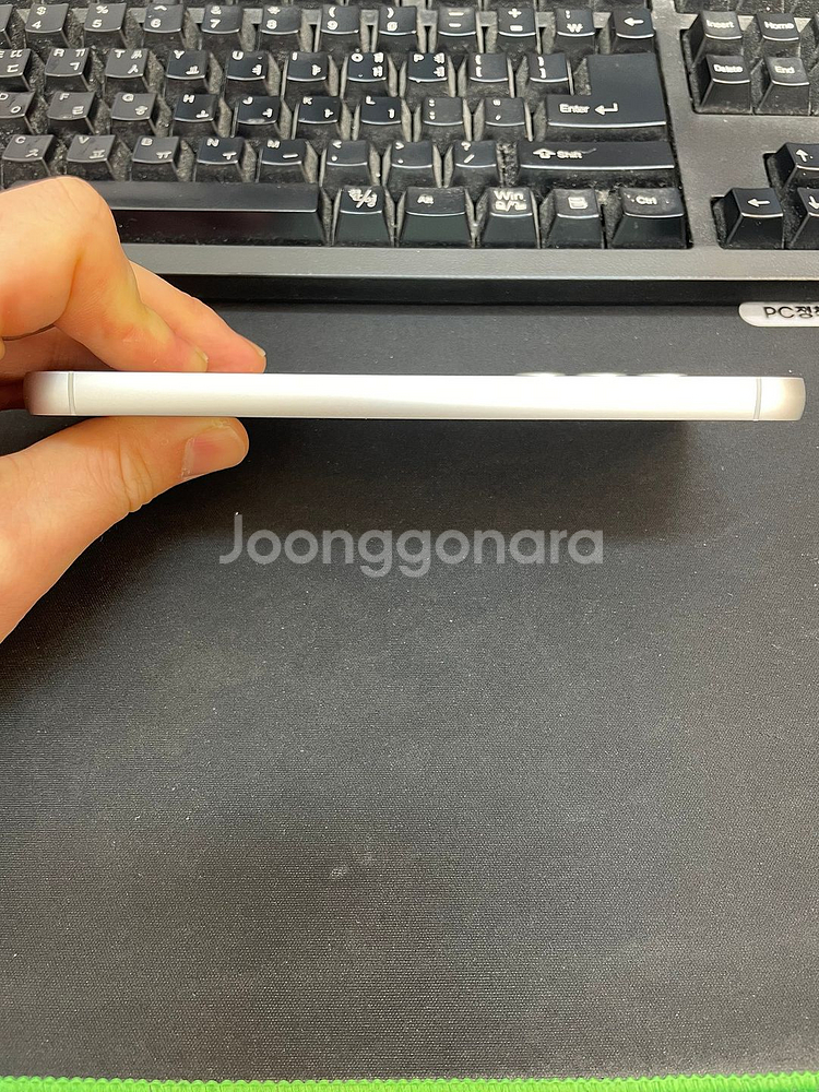 갤럭시S23FE 민트 256GB 무잔상 상태좋은 중고팝--5