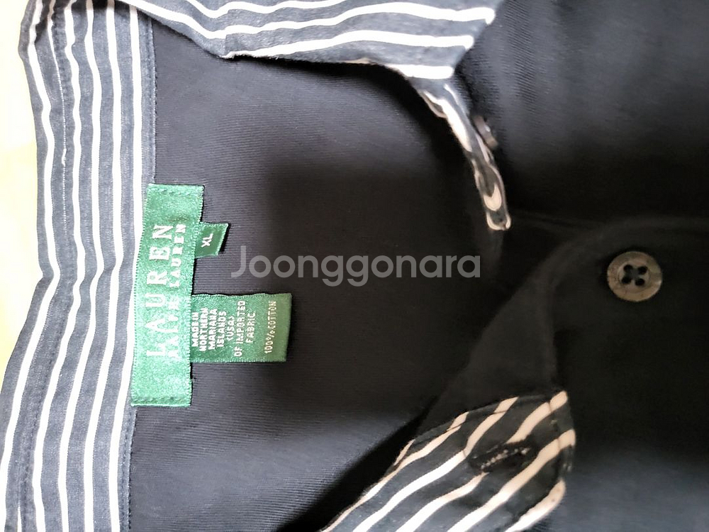 빈티지한 랄프로렌 카라 티셔츠--1