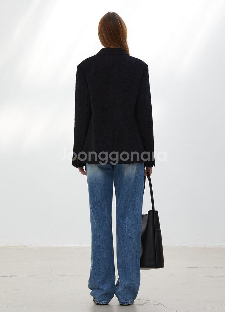 노티아/ WOOL FANCY YARN JACKET--3