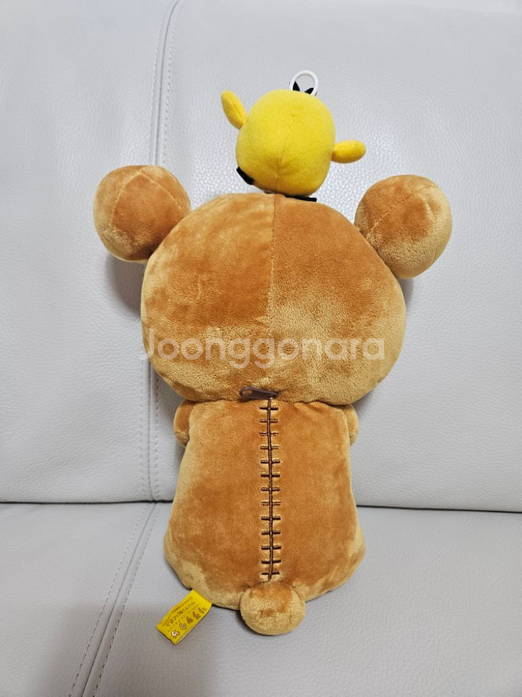 (고전정품) 리락쿠마 키이로이토리 덜덜이 인형--1