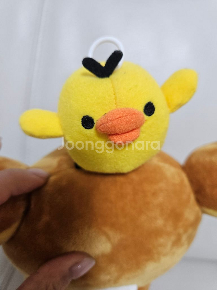 (고전정품) 리락쿠마 키이로이토리 덜덜이 인형--4