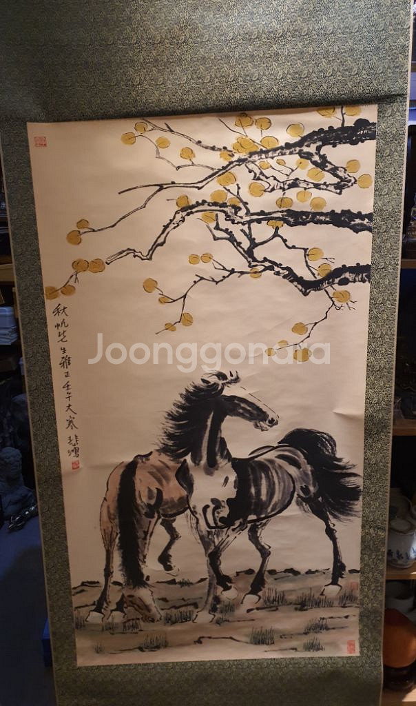 말그림 족자--1