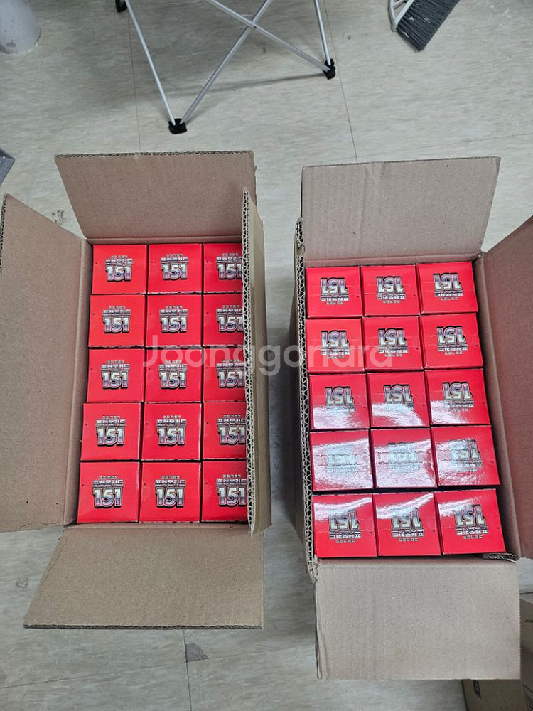 포켓몬카드 151 60박스 팝니다--0