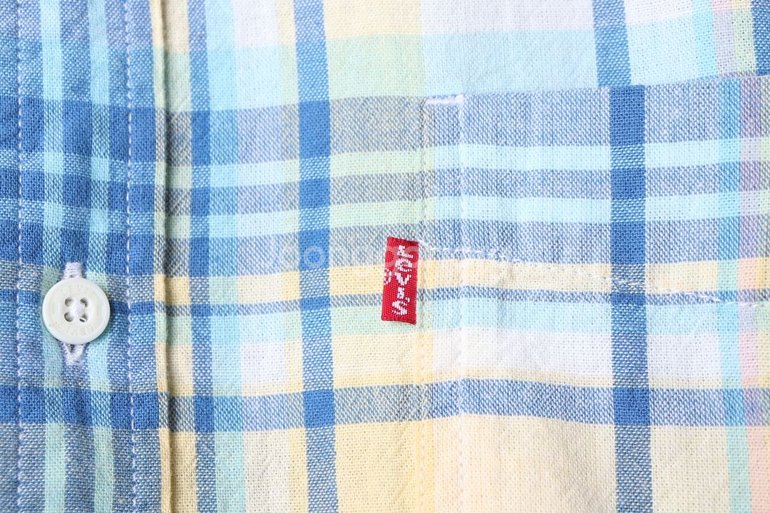 (XL) 리바이스 셔츠 남방 웨스턴 체크 한정판--4