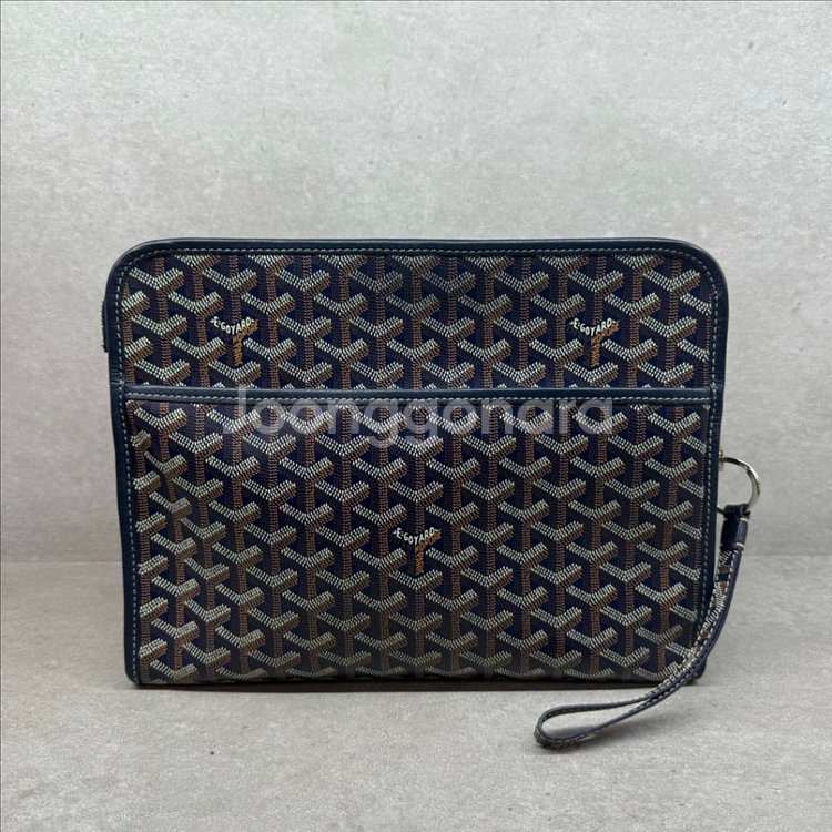 [GM이너백]고야드 쥬방스 네이비 컬러 클러치--0