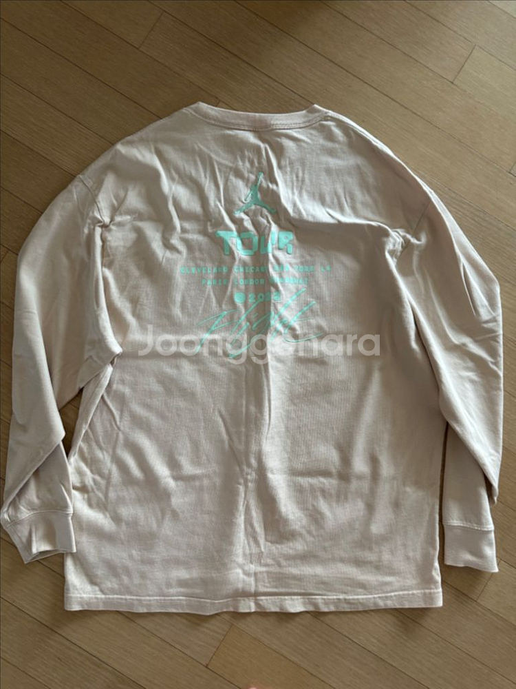 나이키 에어조던 긴팔티셔츠(3xl)--4