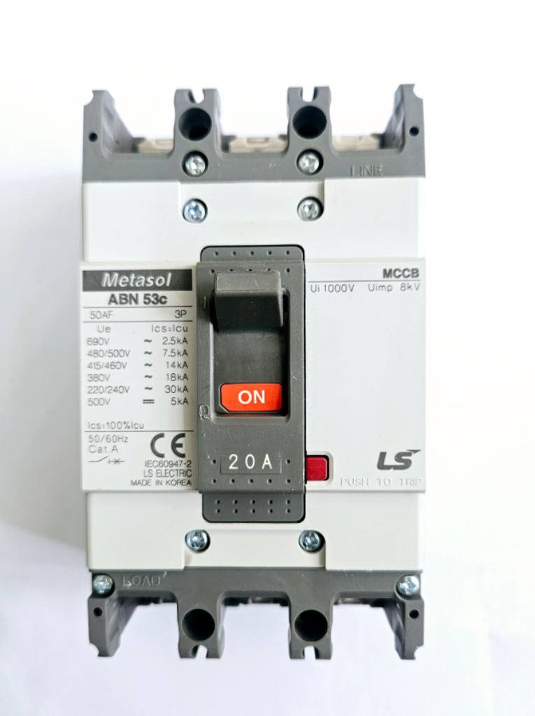 LS mccb 배선차단기 ABN 53c 20aA 3p