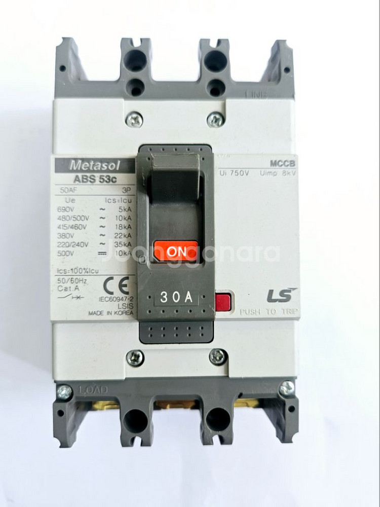 LS배선차단기 mccb ABS 53c 30A--0