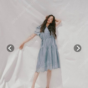 한섬 SJSJ 20SS 아일렛 원피스 S사이즈