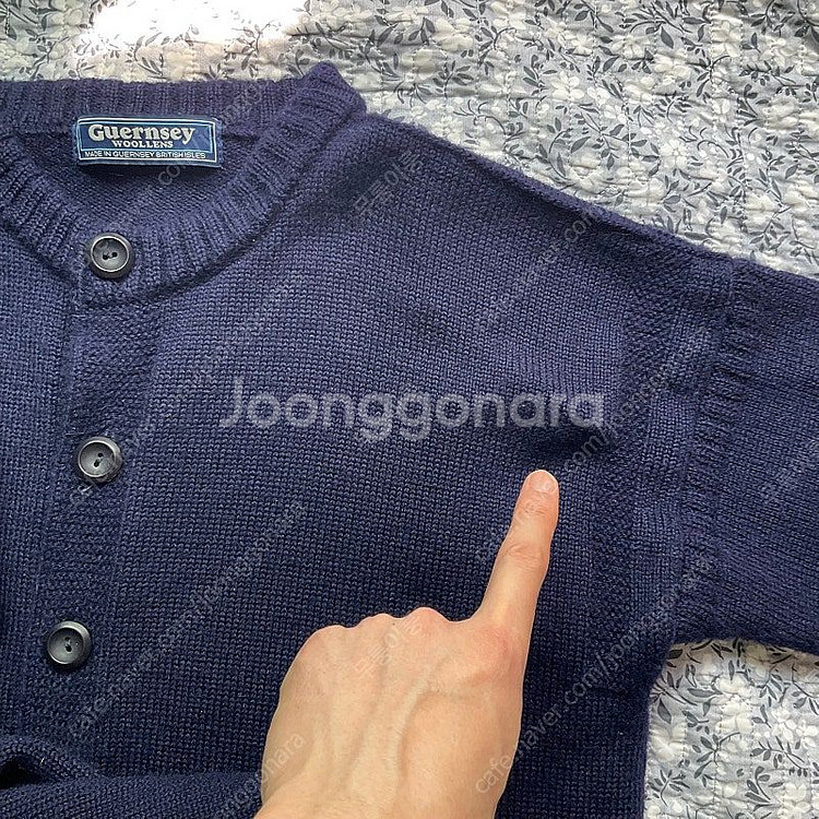 [44] 건지울른스 피셔맨 홀가먼트 가디건_ 네이비--7