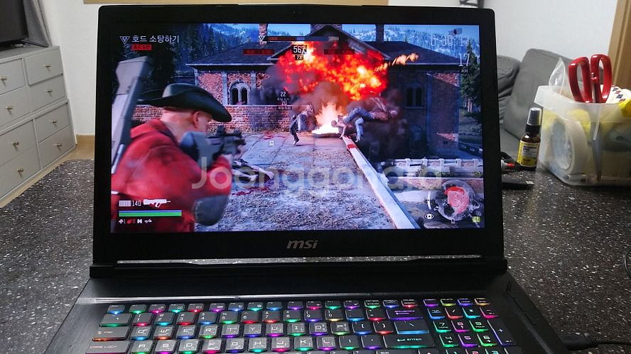 MSI GE73 플래그쉽 고성능 17인치/램32G--4