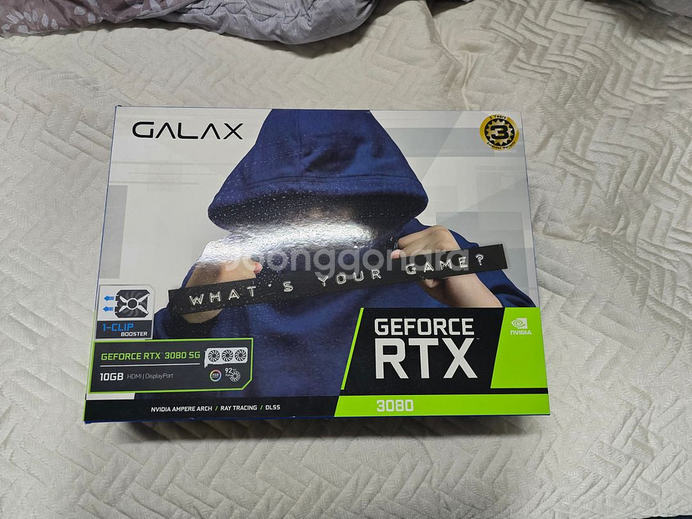 갤럭시 GALAX 지포스 RTX 3080 SG D6X--0