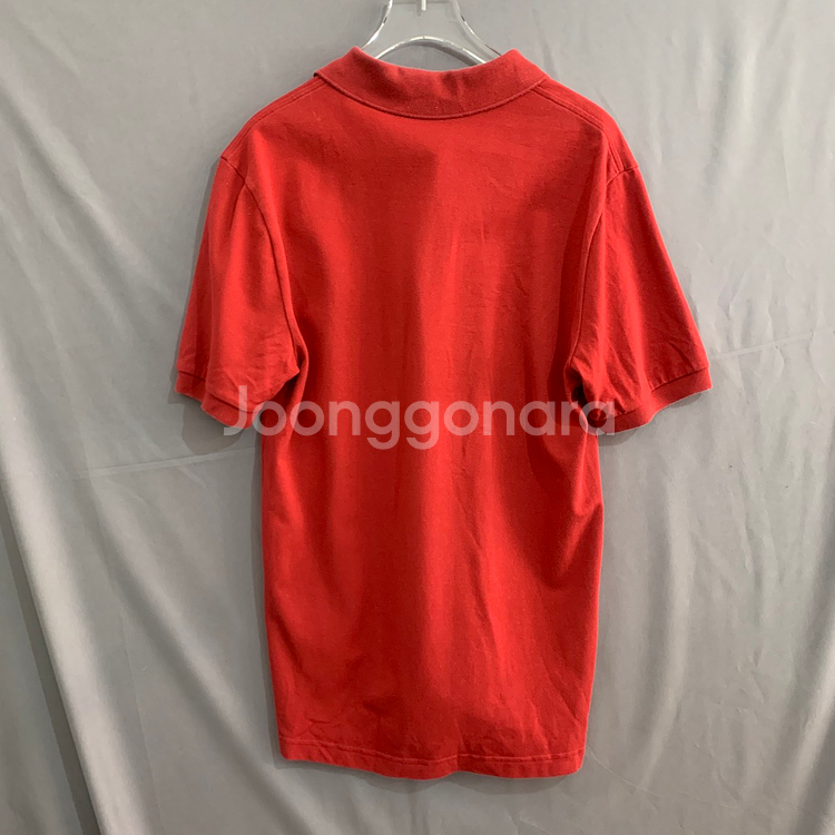 105 XL 라코스테 레드 PK 폴로 반팔 카라티--1