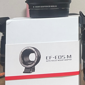 캐논 M 아답터 M-ef viltrox 판매합니다