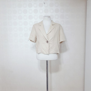 새것/린넨자켓66/여성자켓66/반팔자켓66