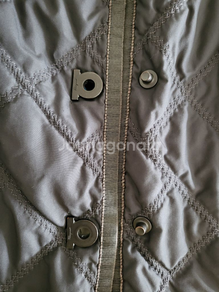 살바토레 페라가모 퀼팅 자켓(정품)--5