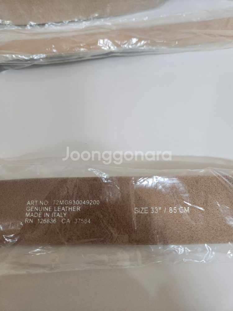 제이린드버그 정품 가죽벨트 새상품 판매해요--5