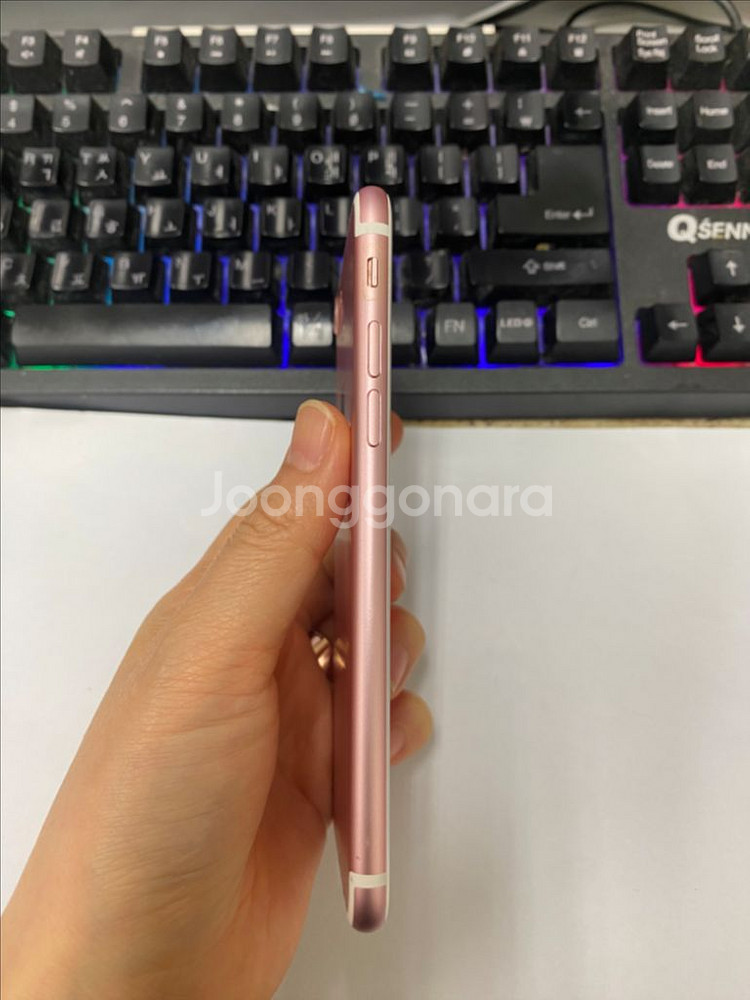 아이폰7 로즈골드 SS급 32G 무잔상 인스타--4