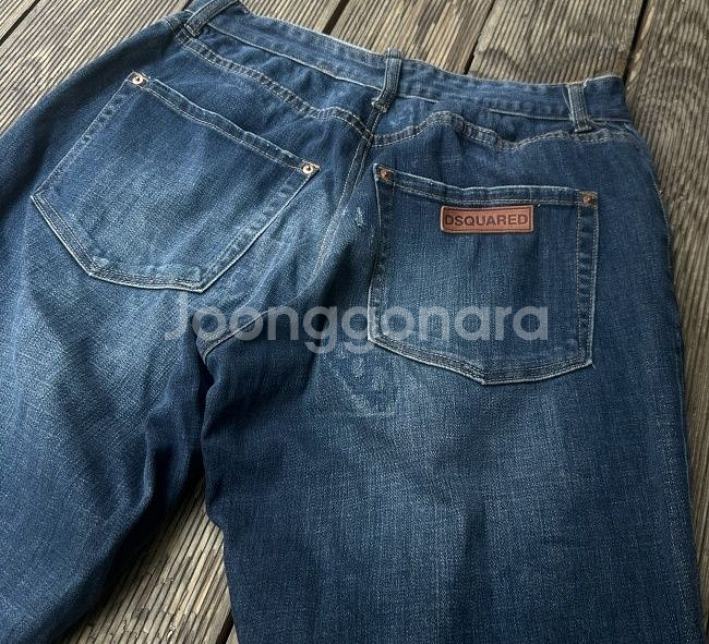 디스퀘어드2 청바지 데님청바지 데님팬츠 33인치--4