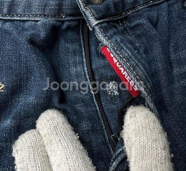 디스퀘어드2 청바지 데님청바지 데님팬츠 33인치--3