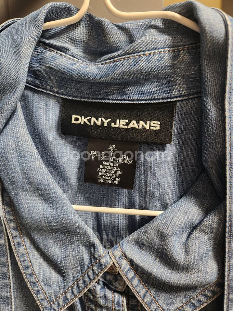 DKNY데님원피스--1