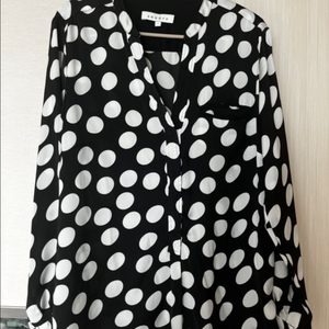 산드로 도트 블라우스