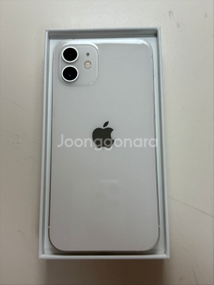 아이폰 12 화이트 128GB--0