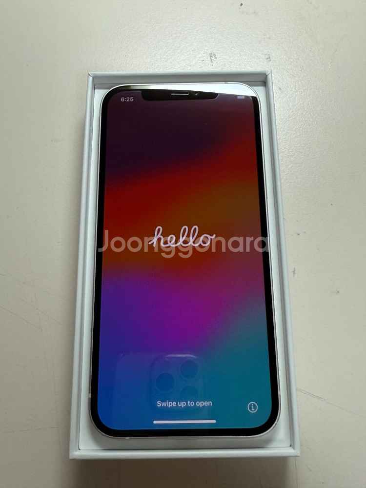 아이폰 12 화이트 128GB--1