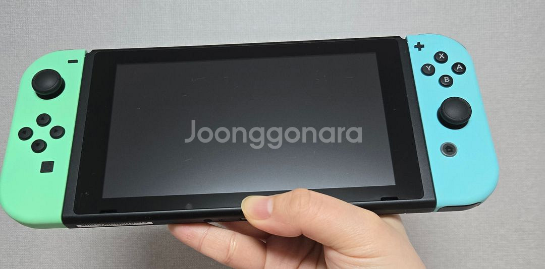 닌텐도 스위치 동물의숲 에디션 동물의숲 칩 포함--7