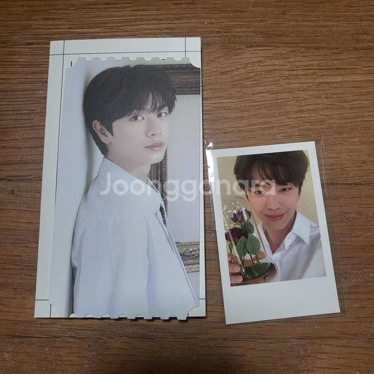 육성재 MD 스페셜 포토 티켓 세트 A 버전 원가 양도--0