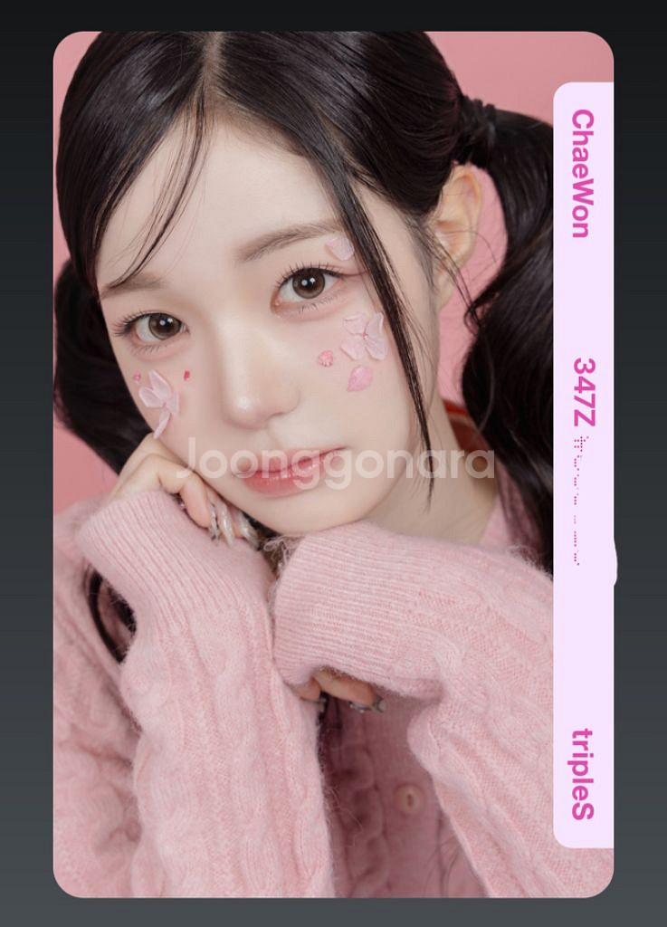 2025 트리플에스 벚꽃 김채원 오브젝트 양도 판매--0