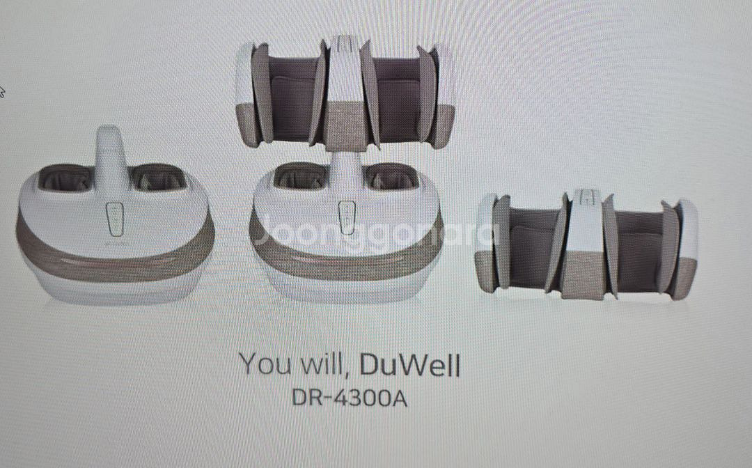 닥터웰 듀웰 발 마사지기 DR-4300A 새상품--2