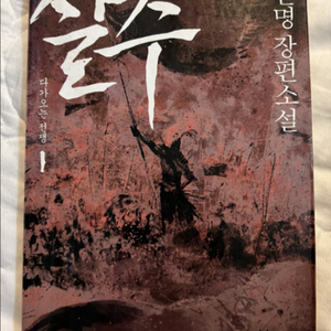 살수1 다가오는 전쟁 장편소설 김진명