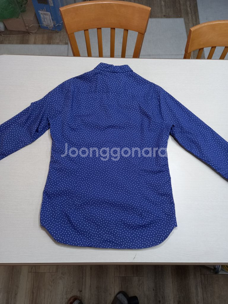 XL105 SISLEY 여성 면 긴팔셔츠 XL-405--1