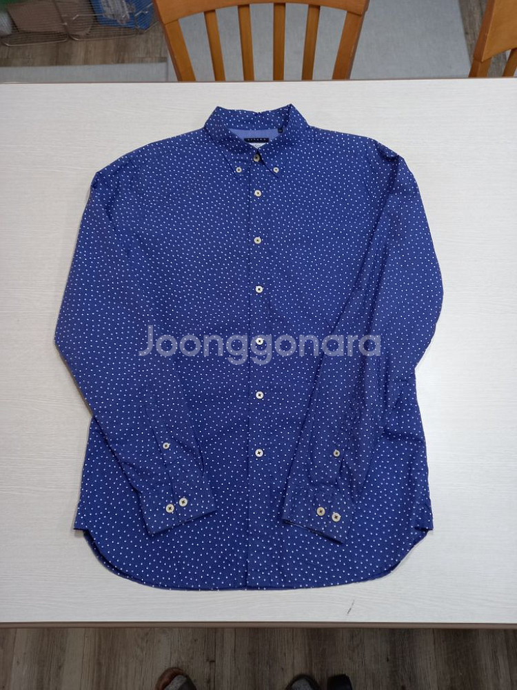 XL105 SISLEY 여성 면 긴팔셔츠 XL-405--2