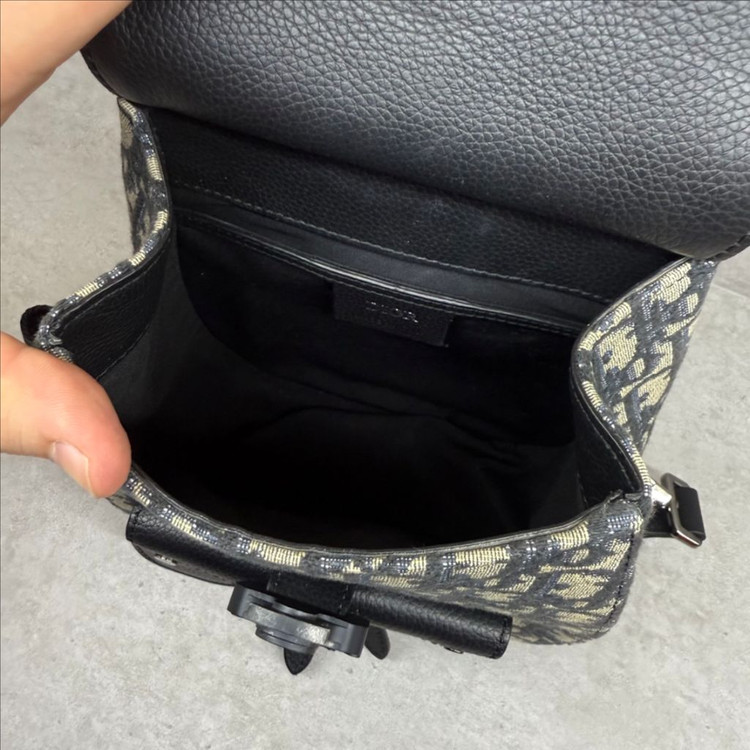 디올 오블리크 갤럽 슬링백--7