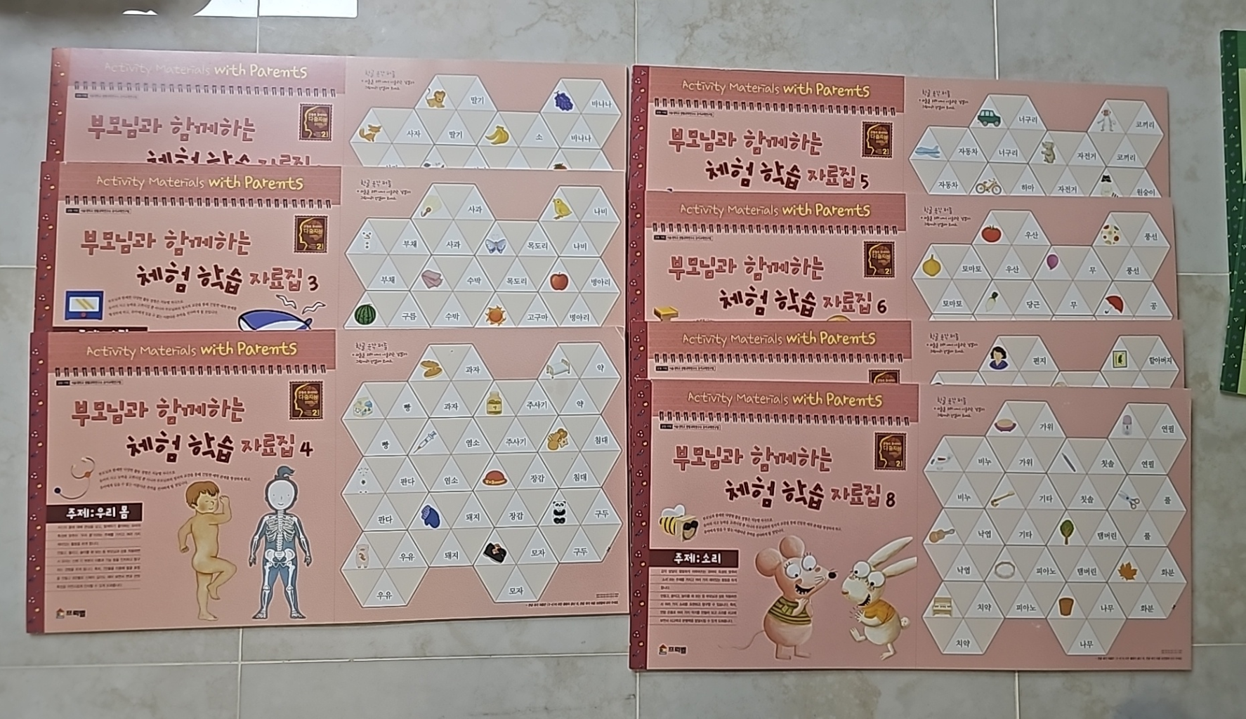 프뢰벨 다중지능2 부모님과 함께하는 체험학습자료집