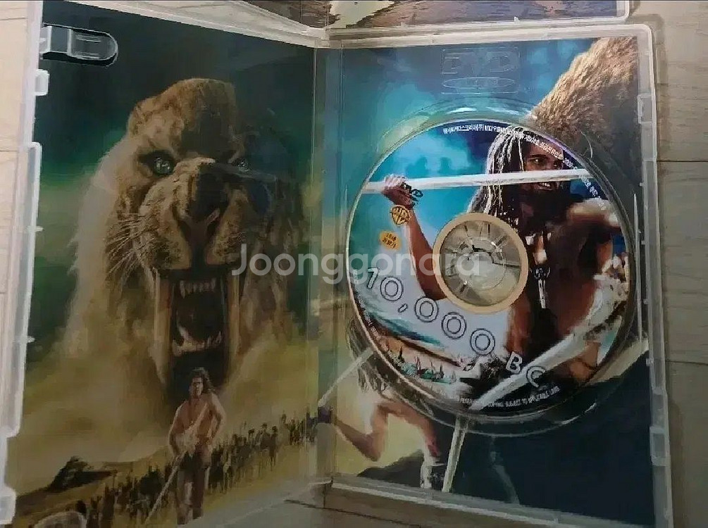 10,000BC 영화 DVD--1